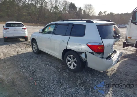 2008 Toyota Highlander z USA, uszkodzony, nr VIN JTEDS41A782001152